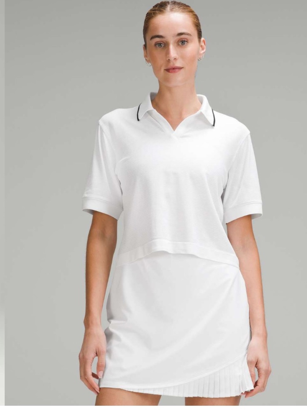 Lululemon • Swiftly Tech Short-Sleeve
Polo Shirt *Colour Tip • Size 4